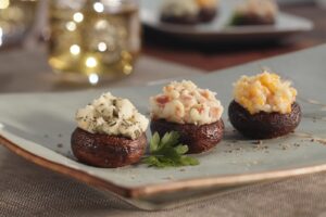 Italian Potato Stuffed Mushrooms Recipe