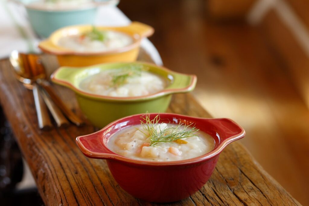 Mashed Potato Fennel Soup