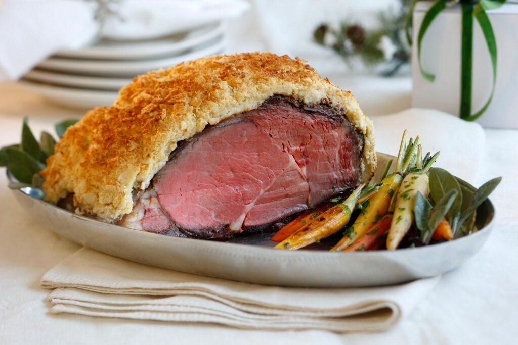 Idahoan® Potato Crusted Rib Roast