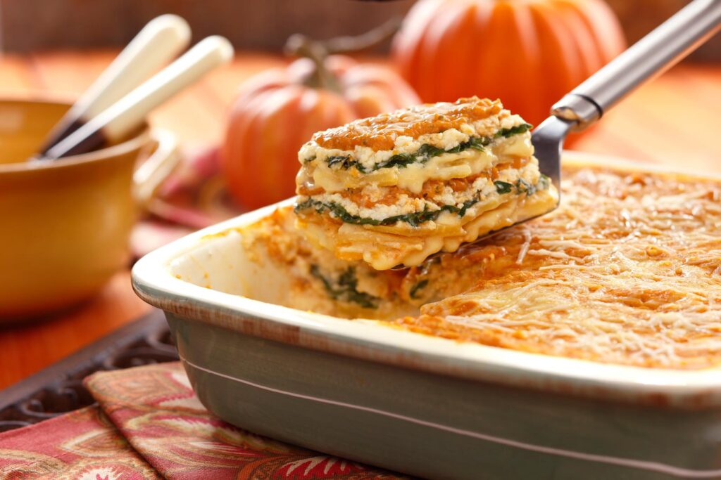 Au Gratin-Pumpkin Layered Casserole