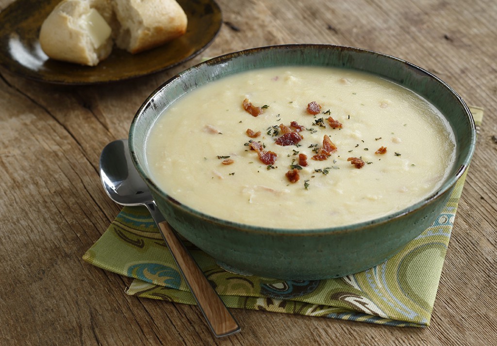 Idahoan mashed makes a great gluten-free thicken for soups