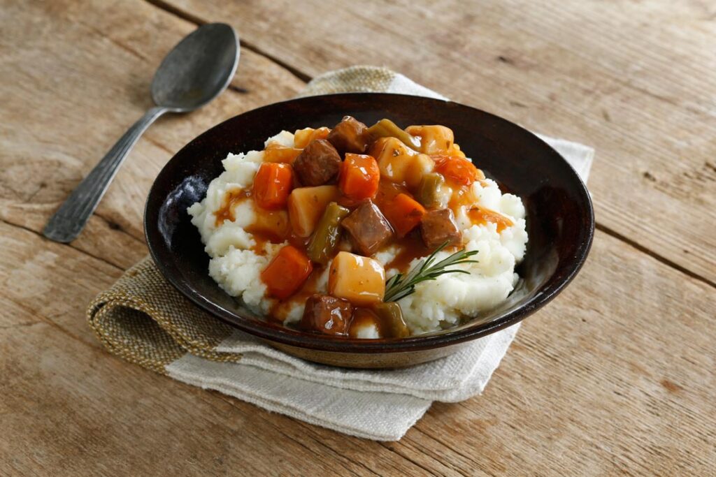 Chunky Soup Pour Over Meal