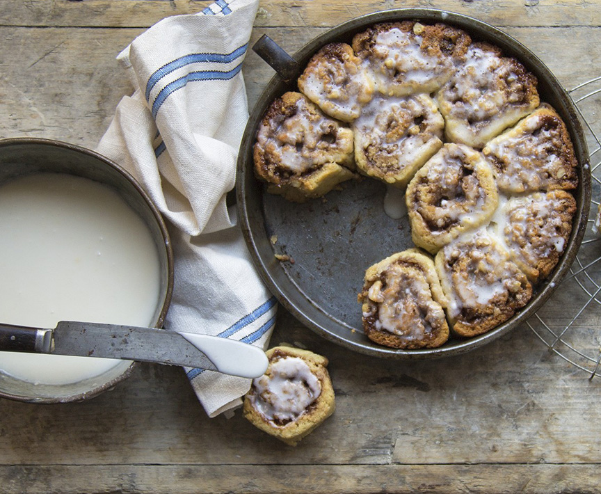 Mashed Idaho® Potato Coffee Ring with Cinnamon Drizzle