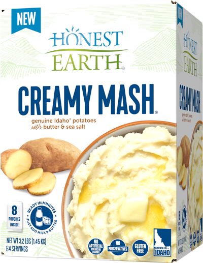 Honest Earth Creamy Mashed Club Pack 8 count carton