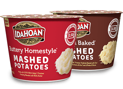 Idahoan Mashed Potatoes Cups