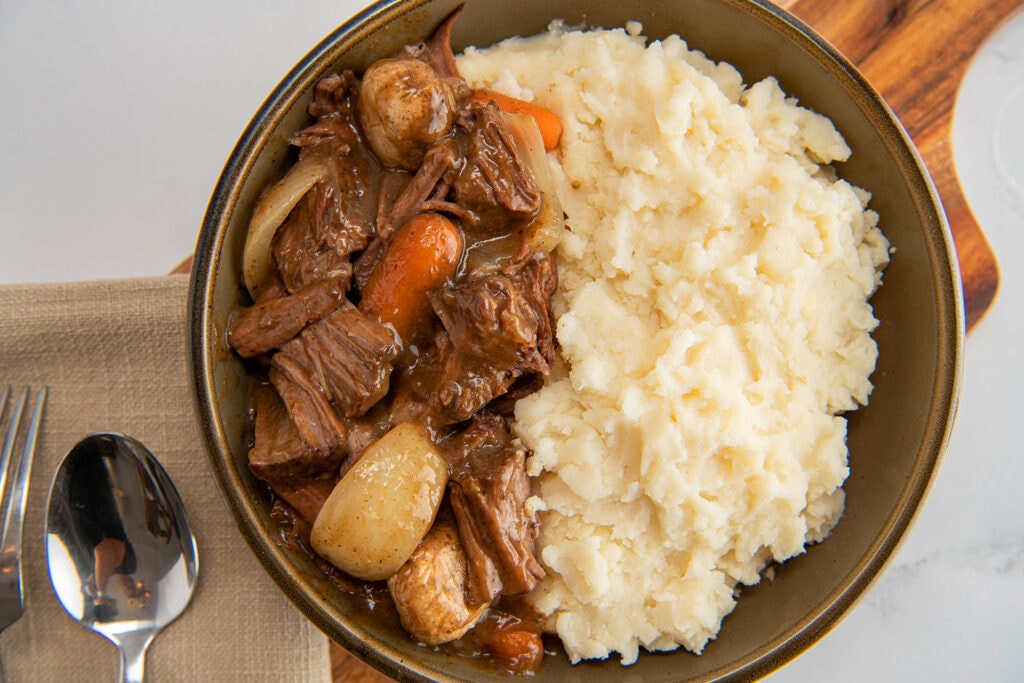 Fan Made - Beef Pot Roast with Idahoan Mashed Potatoes