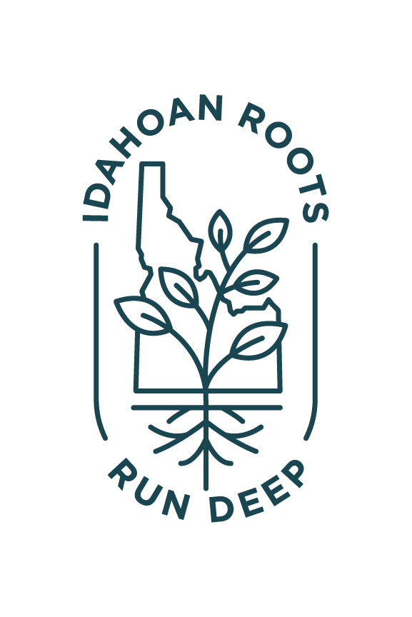 Idahoan roots run deep logo