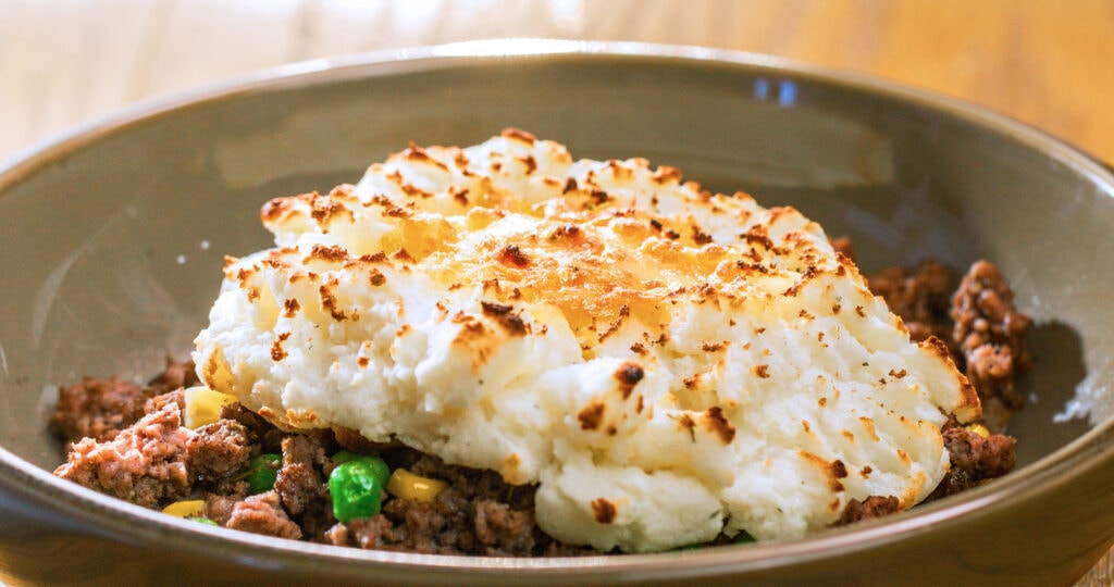 Idahoan Mashed Potatoes shepherds pie